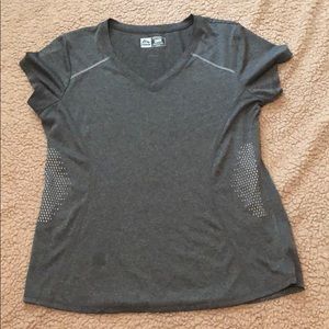 Women’s Grey V-Neck Performance Shirt